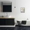 Stupell Industries Crisp Bathroom with Plants Framed Giclee Wall Art Design by Silvia Vassileva